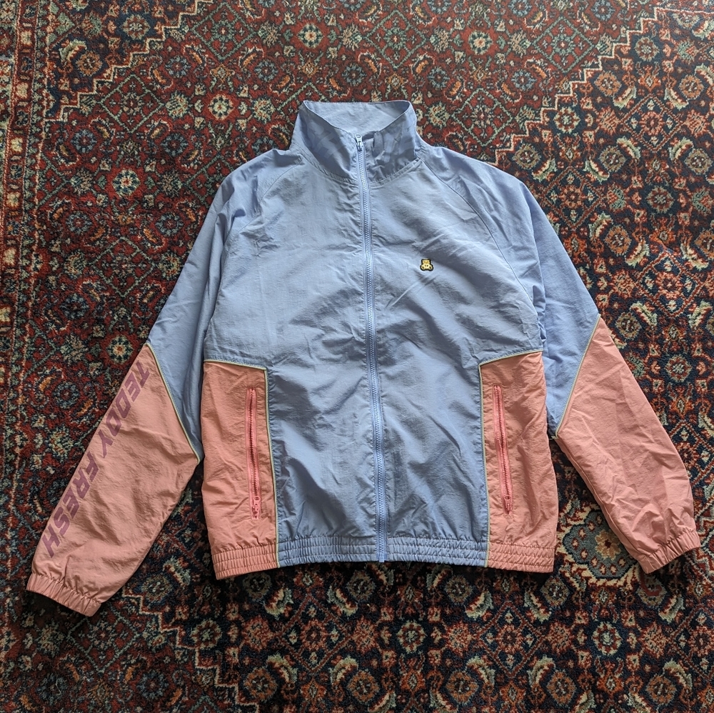 Teddy fresh pink and purple windbreaker
